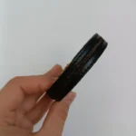 دستبند چرمی با مو و حکاکی