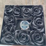 باکس هدیه گل ربانی و ساعت 2