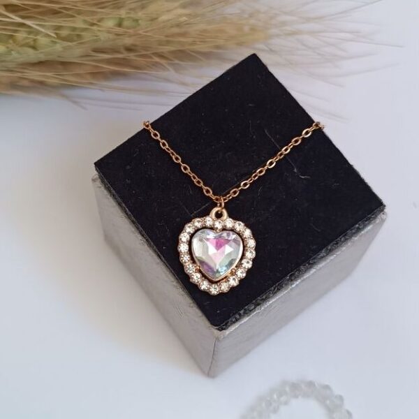 گردنبند قلب مینی مال