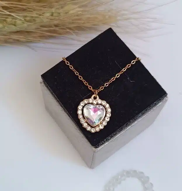 گردنبند قلب مینی مال