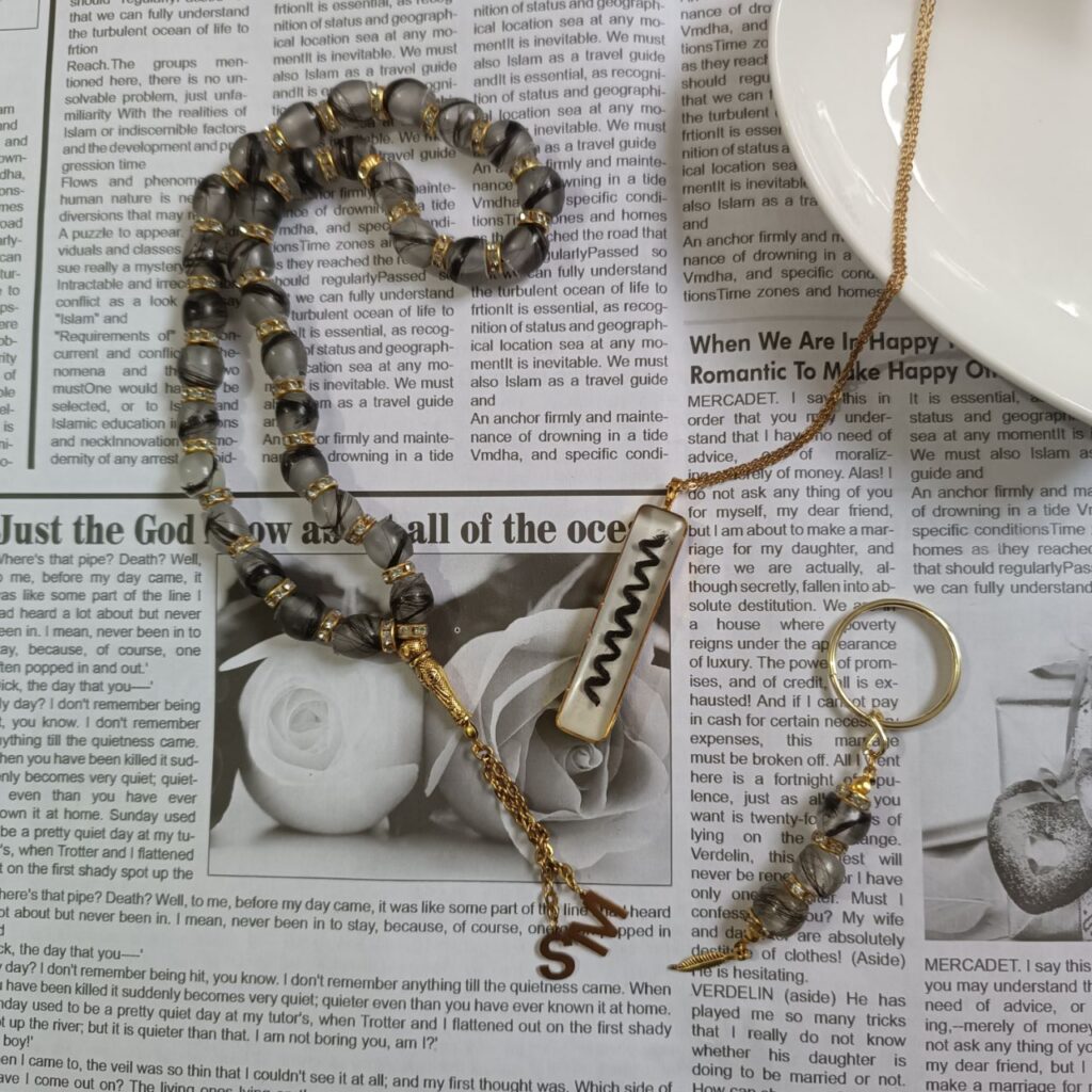 جاکلیدی و تسبیح موی یار زیبا و خاص