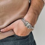 دست بند زنجیری حک چهره