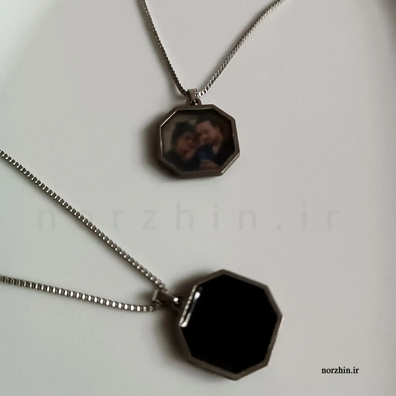 گردنبند حرارتی نورژین با زنجیر ونزی