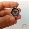 گردنبند حرارتی با فریم 8 ضلعی و عکس چشم