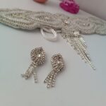 ست کمربند و سرآستین سفید