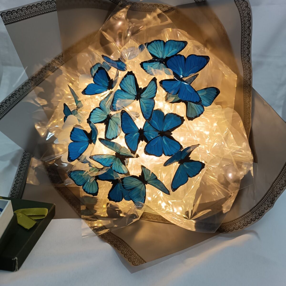 نور و لطافت در میان گل‌ها