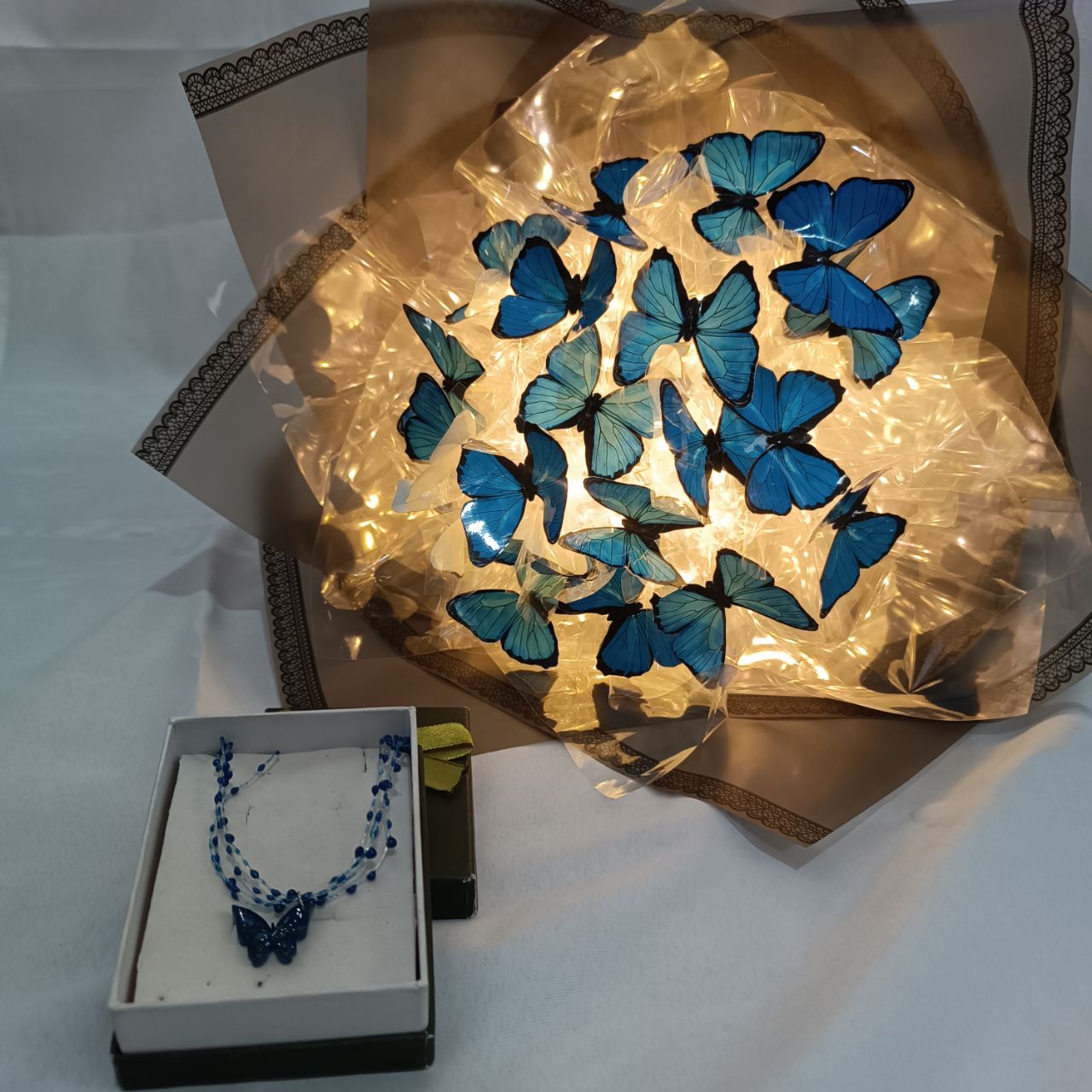 نورژین | پروانههای درخشان در میان گلهای شگفتانگیز درخشش پروانهها میان شکوفهها