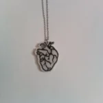 قیمت گردنبند آناتومی قلب - طرح قلب انسان