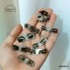 انواع گردنبند حکاکی ساخته شده د نورژین بت عکس شما