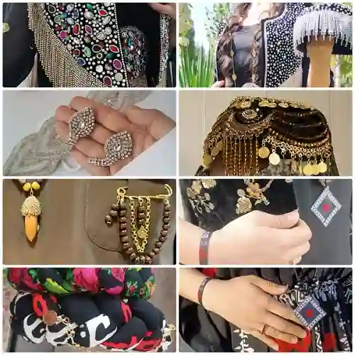 انواع اکسسوری و الزامات کردی در نورژین