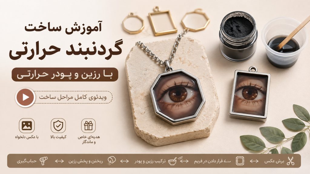 بنر برگه ساخت گردنبند حرارتی
