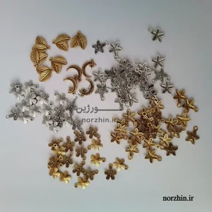 خرجکار آویز ماه برای تسبیح و زیورآلات